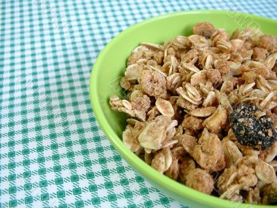 Bowl of granola