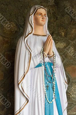 Virgin Mary statue