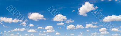 Cloudscape panorama