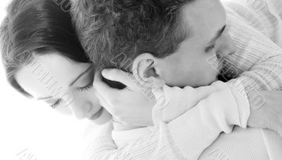 Girl and boy in love