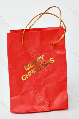 Christmas paper bag