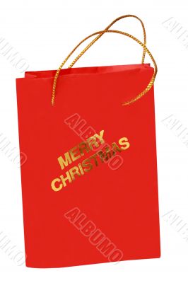 Christmas paper bag