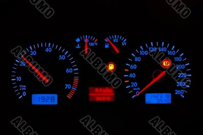 car dashboard