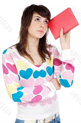 attractive girl student
