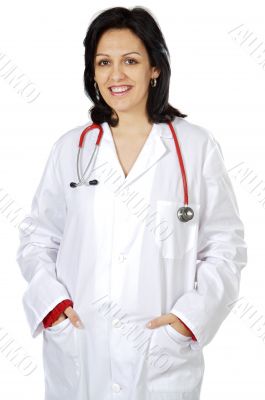 attractive lady doctor