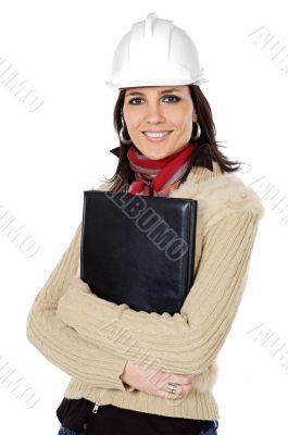 attractive young person architect