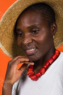 african woman