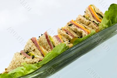 Ham sandwiches