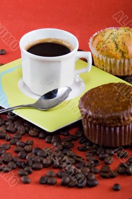 Coffee and muffins