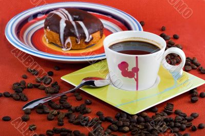 Coffee and donuts