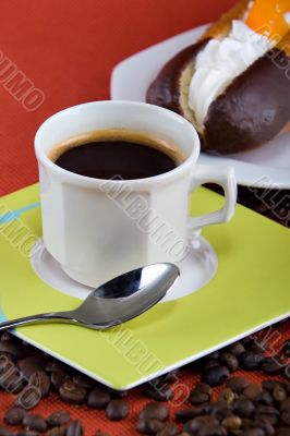 Coffee and donuts