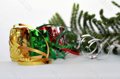 Christmas ribbons