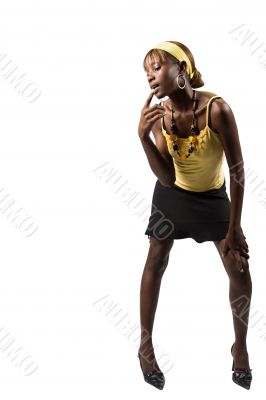 Sexy african  girl
