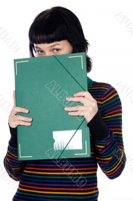 attractive girl student