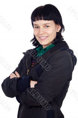 attractive young casual girl