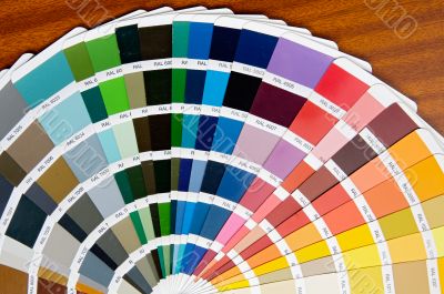 fan of colors