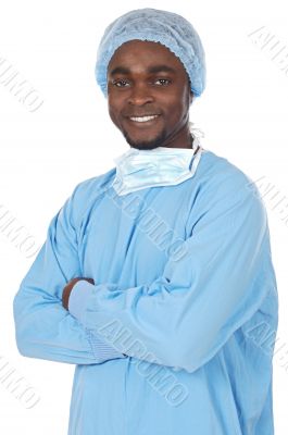 attractive young doctor
