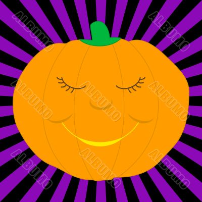 Cartoon pumpkin