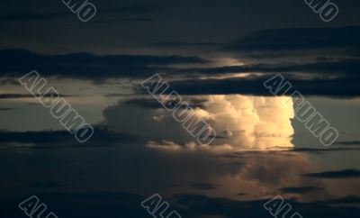 African cloudscape