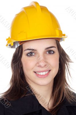 Attractive young engineer