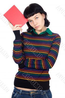 attractive girl student