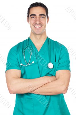 happy doctor