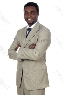 attractive african businessman