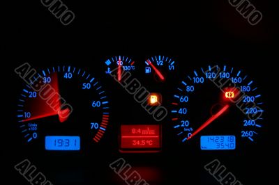 Car dashboard