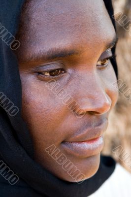 african woman
