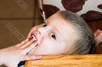 Cute toddler