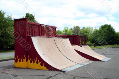 Skateboard Park Ramps