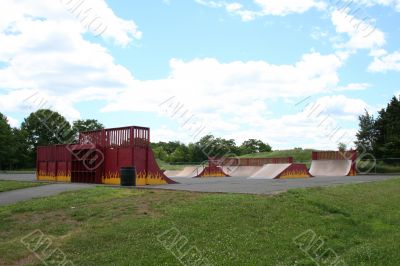 Skateboard Park Ramps