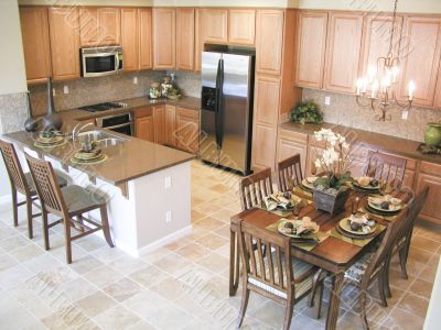 Large Kitchen with Nook