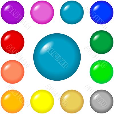 Buttons - round