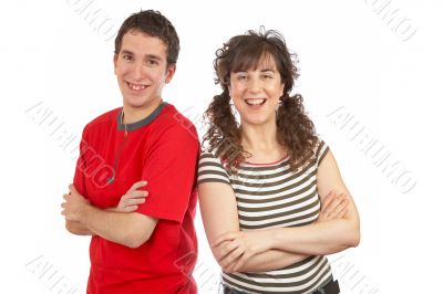 Happy couple