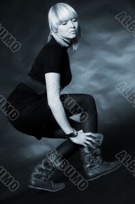 My Boots Blue
