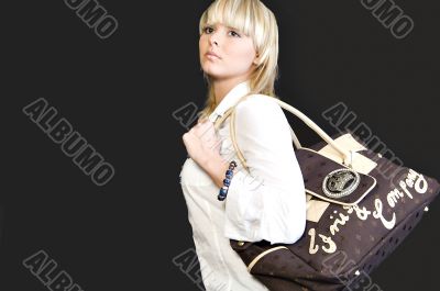 Model with a bag 2