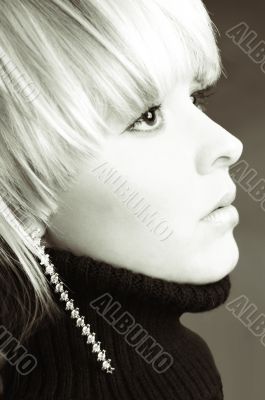 Duotone Earring