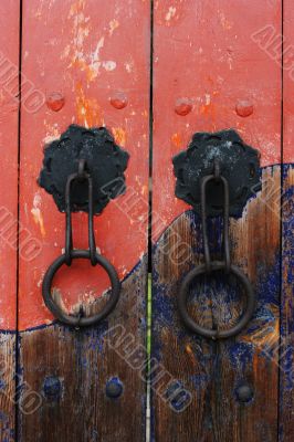 Temple doors