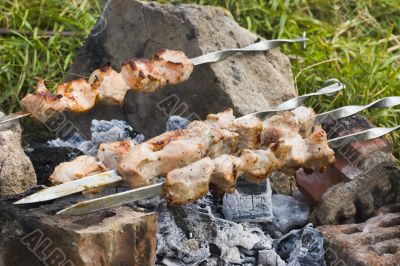 Grilled meat