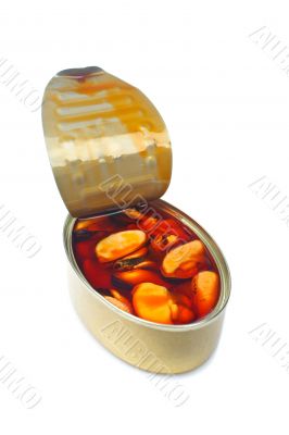 Mussels canned
