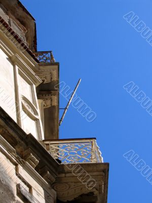 old building, greece