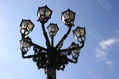 Street lights in Berlin