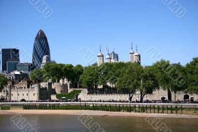 Tower of London Skyline