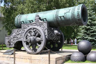 Tsar Cannon, Kremlin, Moscow, Russia 1