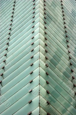 Abstract building - glass windows