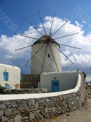 Windmill in Mykonos