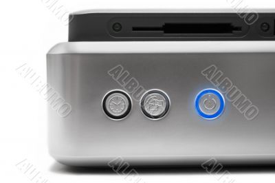 External Hard Disk - Close Front View