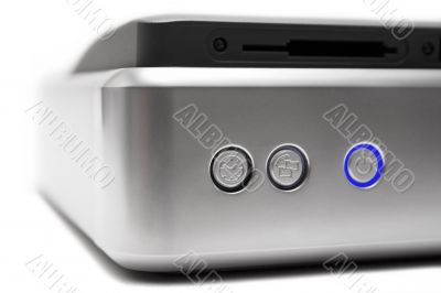 External Hard Disk - Front Side View