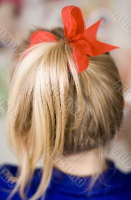 Girl w/ Red Ribbon